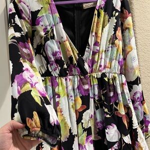 Multicolor Floral Romper